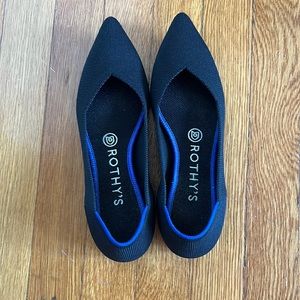 Black “The Point” Rothy’s